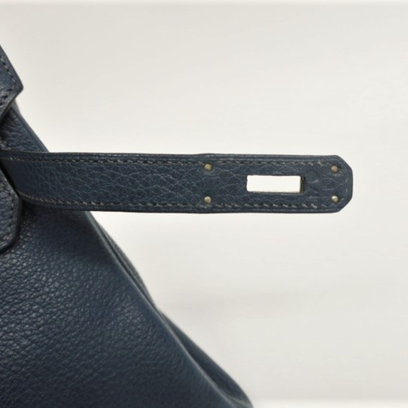 Hermes Birkin 30 Bag Blue de Presse Togo Leather - Picture 8 of 8